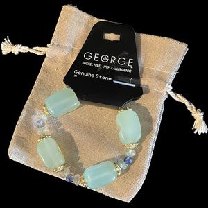 Genuine stone bracelet by George